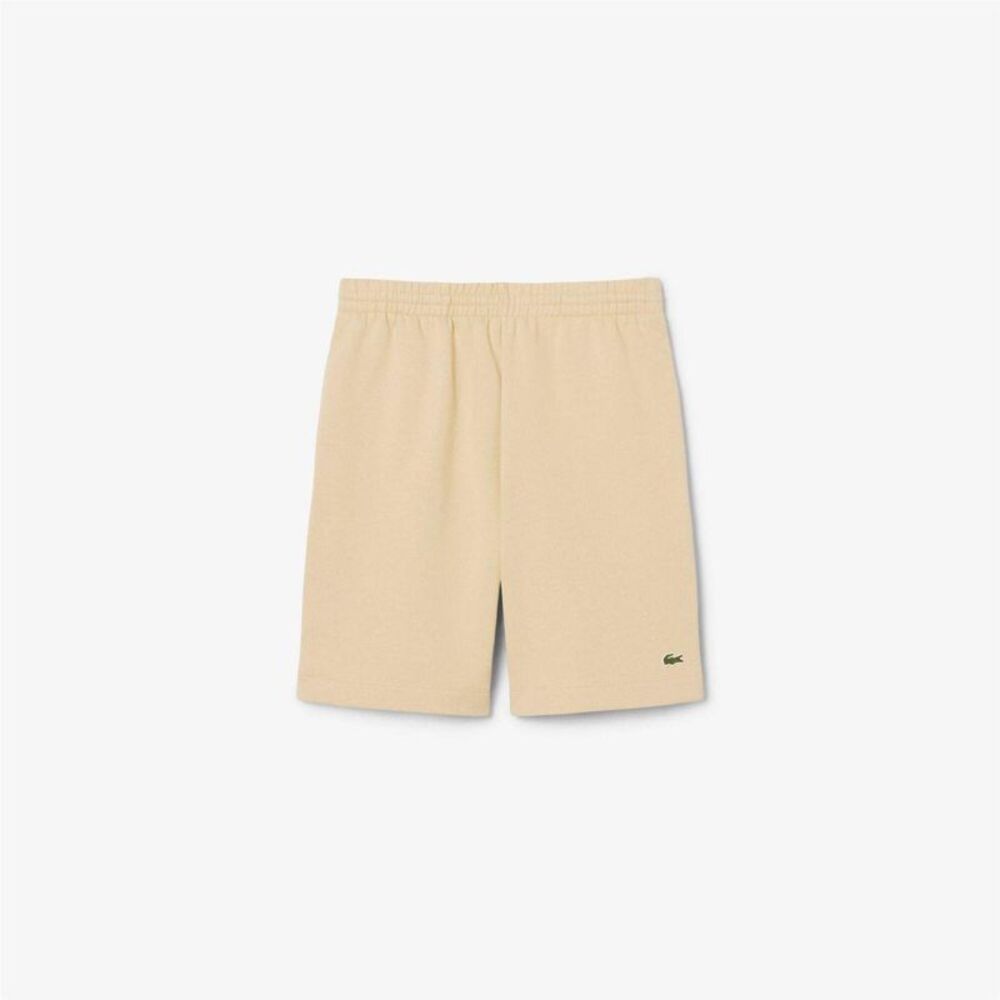 Lacoste Mens Fleece Shorts / Light Beige